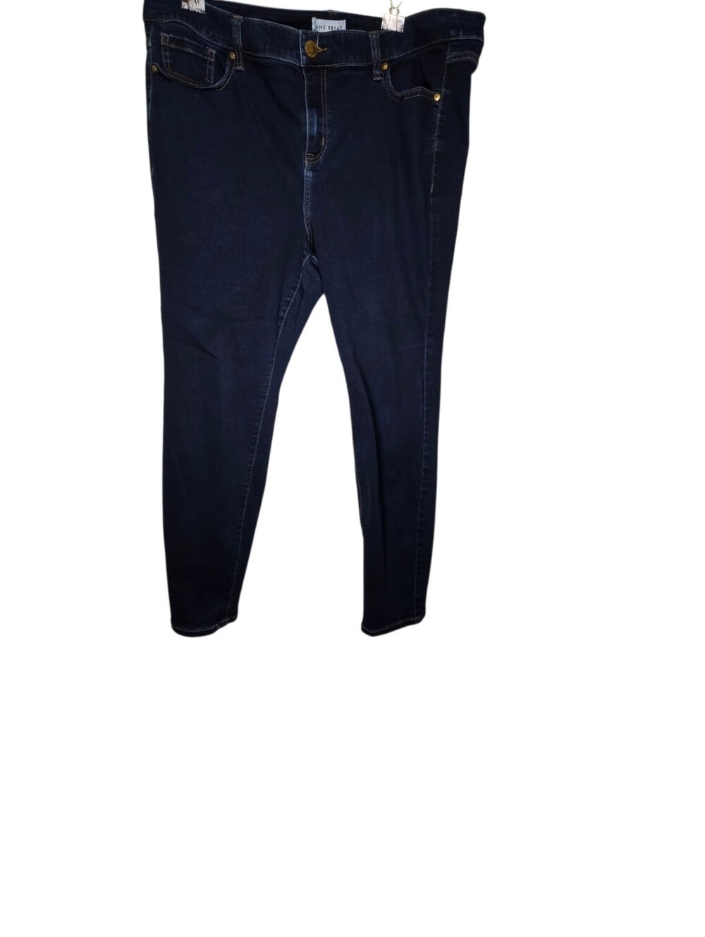 Lane Bryant Dark Wash Skinny Jeans Size 18 Plus Size Lane Denim Super Stretch